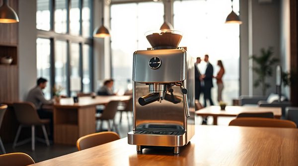 Machine à café intuitive : le choix éco-responsable en entreprise